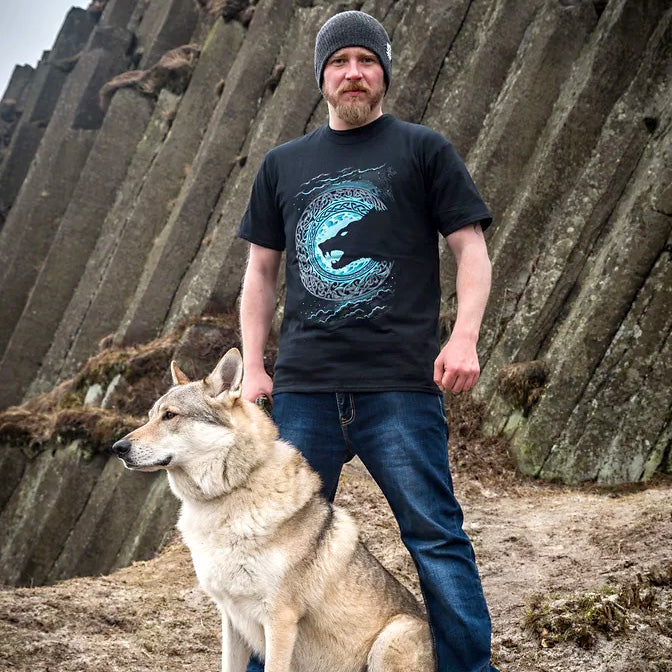 Fenrir Norse Wolf T-Shirt