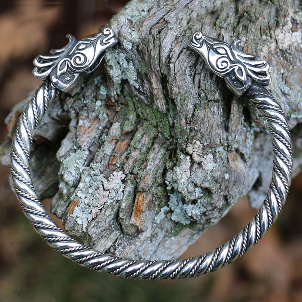 Fianna Celtic Deer Bracelet - Sterling Silver