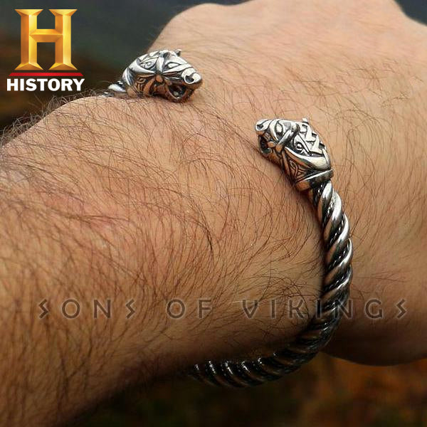 Floki (Vikings) Bracelet - Sterling Silver