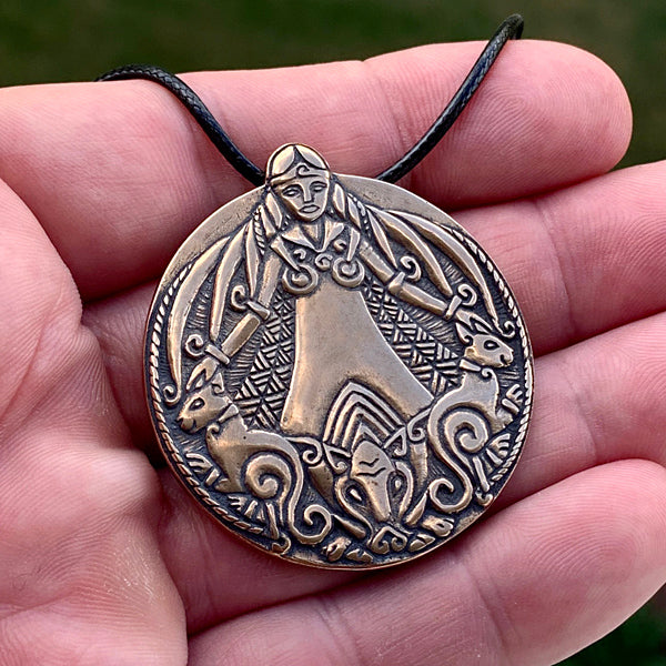 Freya Necklace - Bronze or Silver