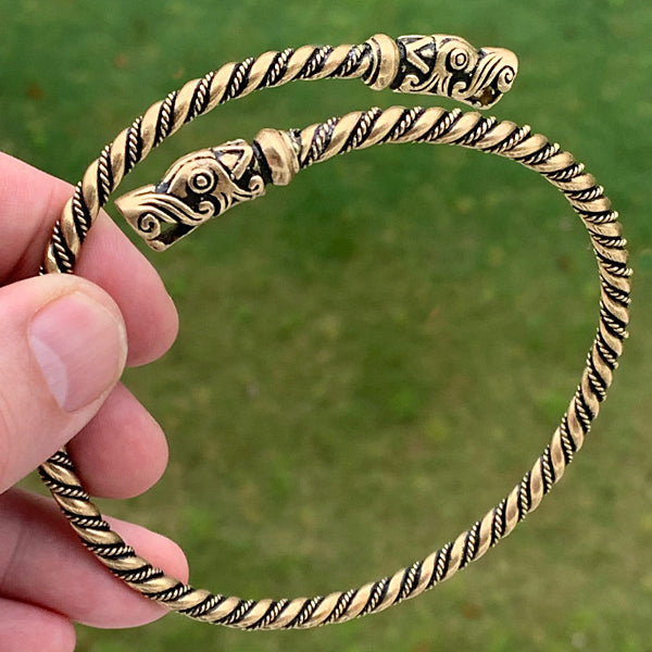 Gotland (Bicep) Arm Ring - Bronze or Silver