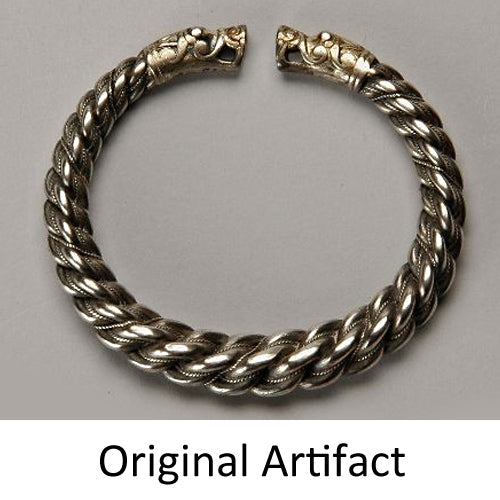 Braided Silver Gotland Bracelet