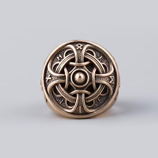 Hail Odin Ring - Bronze or Sterling Silver | Norse Jewelry Rune Rings ...