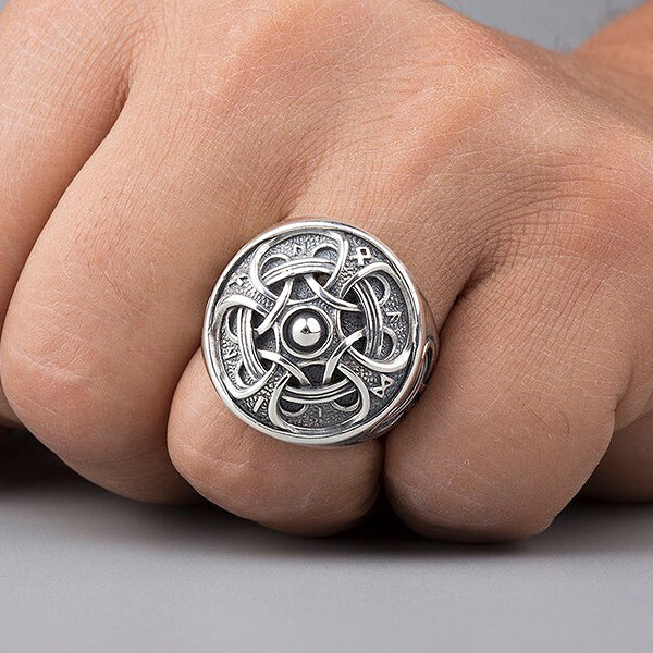 Hail Odin Ring - Bronze or Sterling Silver