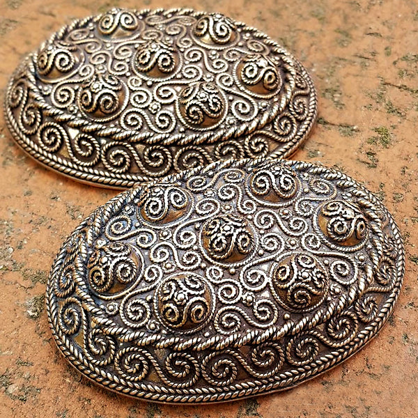 Hedeby Replica Turtle Brooches