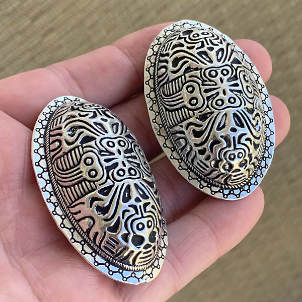 Karelia Turtle Shells - Bronze or Silver