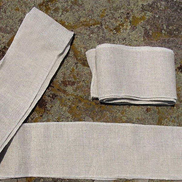 Leg Wraps - Linen or Wool - Various Colors