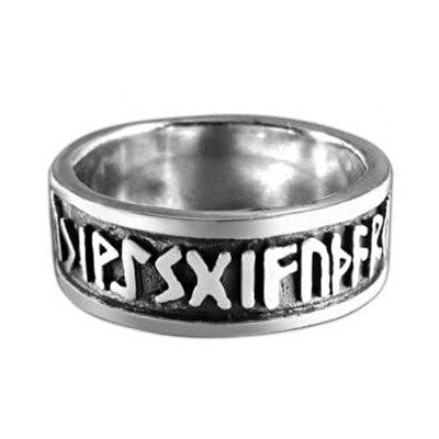 Norse Rune Ring - 925 Sterling Silver