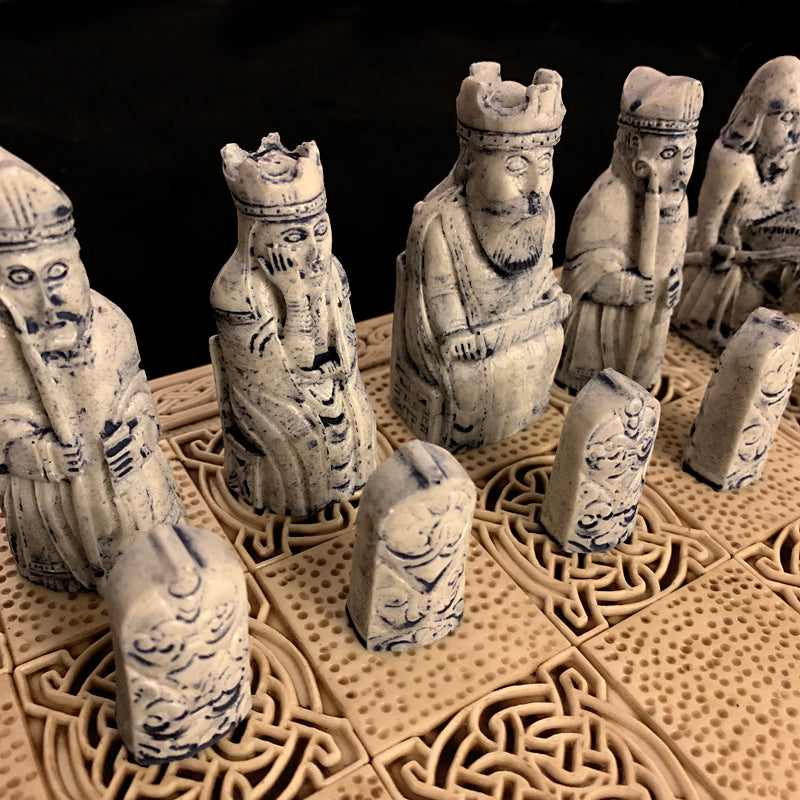 Isle of Lewis Chess Set - Ivory