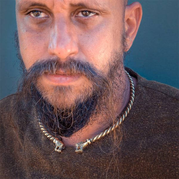 Neck Torque Torc Necklace | Viking Torcs / Torque Neck Ring | Norse / Celtic – Sons ...