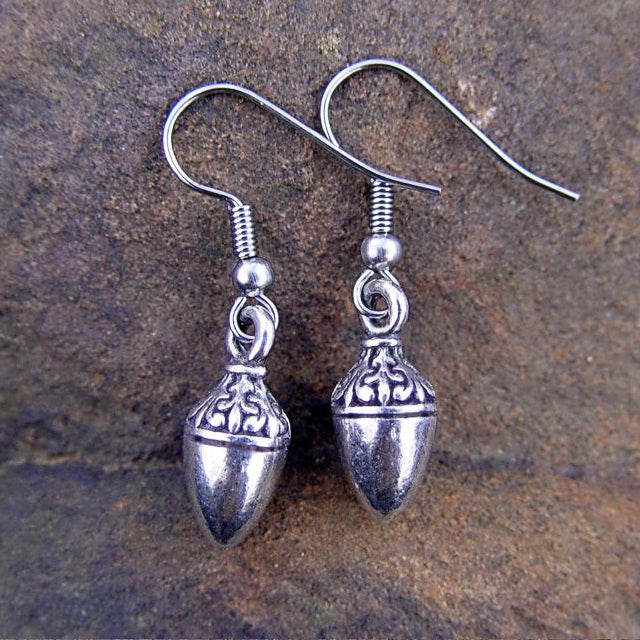 Sterling outlets Silver And Bronze earrings