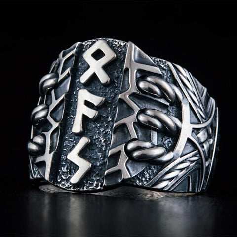 Runes Viking Ring Norse Rings Vikings Nordic Norse Celtic Icelandic Sons of Vikings