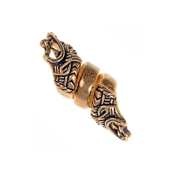 Short Hedeby Bead - Bronze or Silver