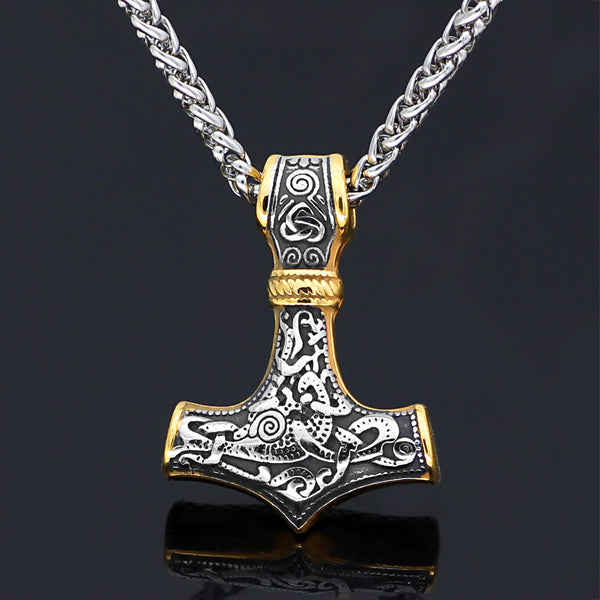 Silver and Gold Hammer - Stainless Steel