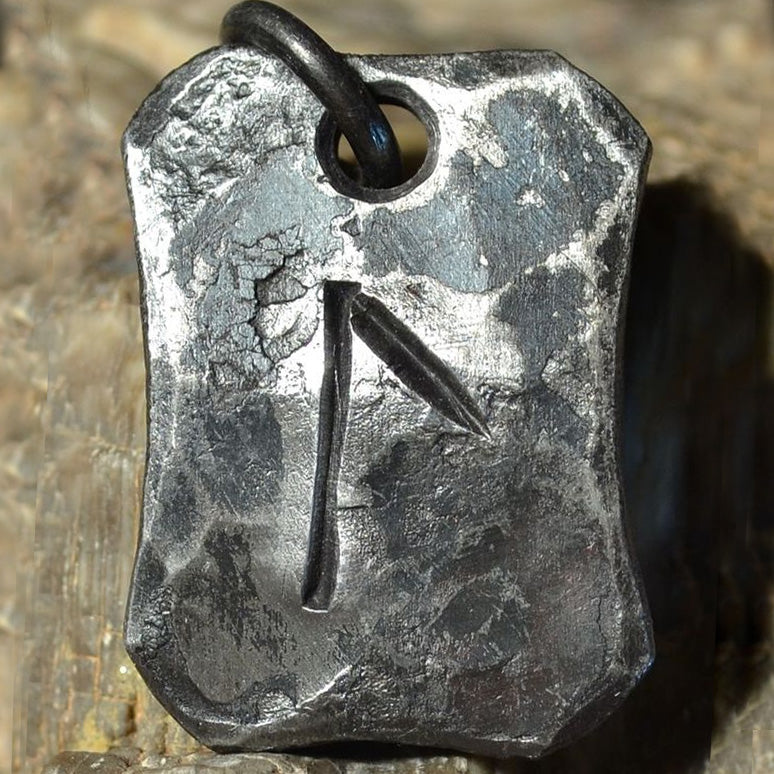 Hand Forged Steel Rune Pendants – Sons of Vikings