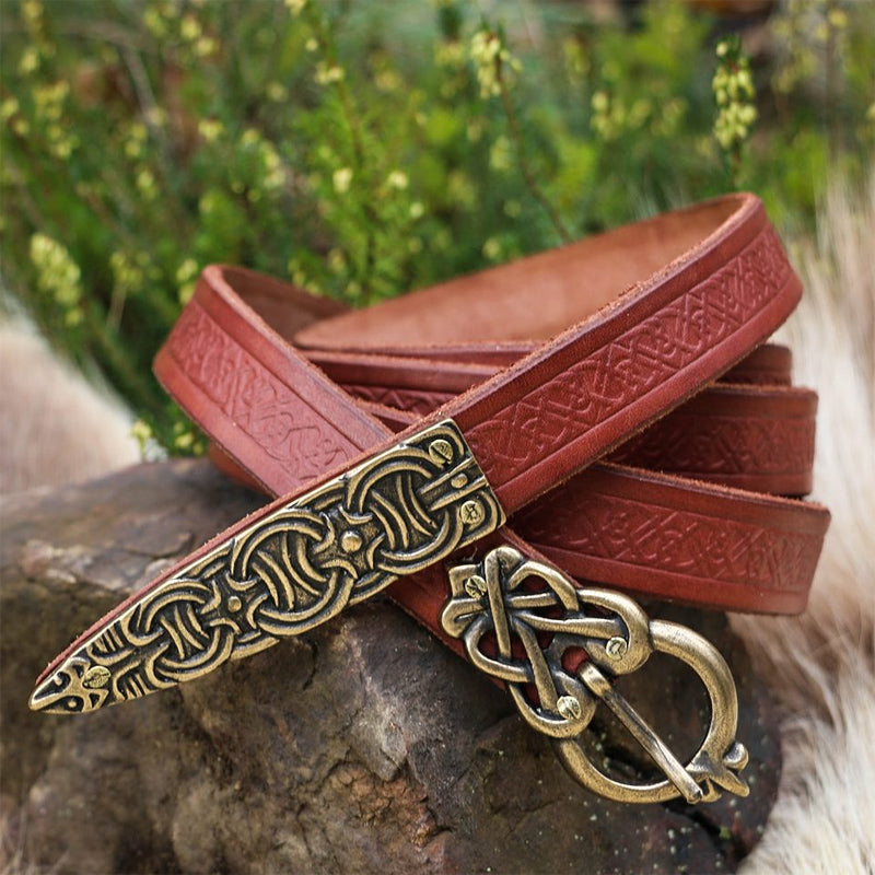 Swedish Viking Belt - Leather