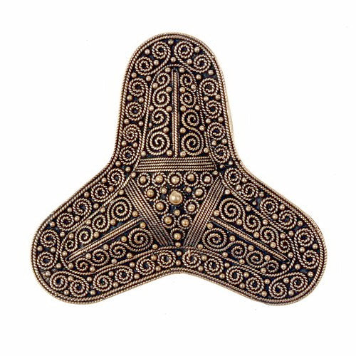 Swedish Trefoil Brooch - Bronze