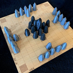  TOKZON Hnefatafl Viking Chess Set, Hnefatafl Board