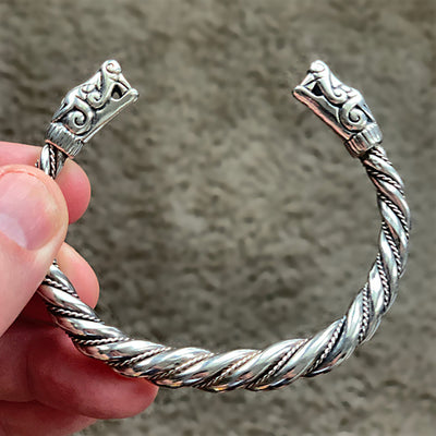 Men S Bracelet|sterling Silver 925 Charm Bracelet For Men - Retro Woven  Twist, Party Gift