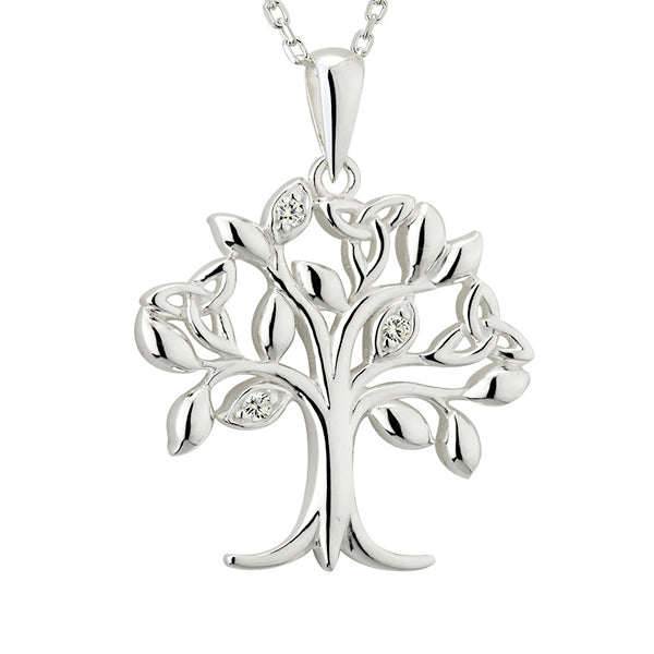 Tree of Life Necklace - Sterling Silver