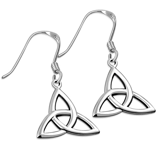 Triquetra Earrings - Sterling Silver