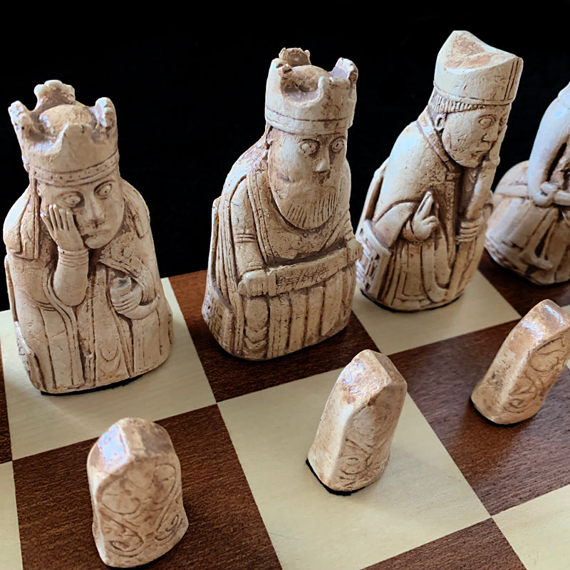 Isle of Lewis Chess Set - Ivory