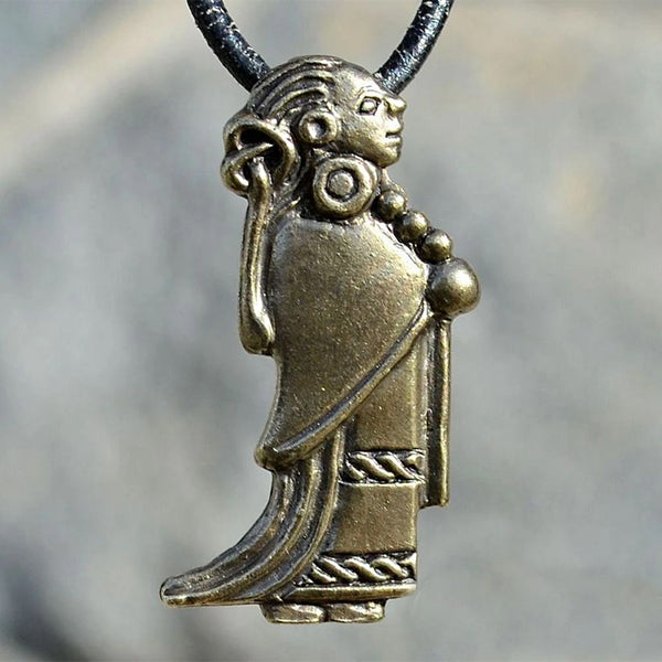 Frigg Pendant - Pewter