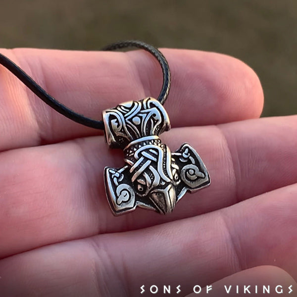 Small Raven Hammer - Sterling Silver