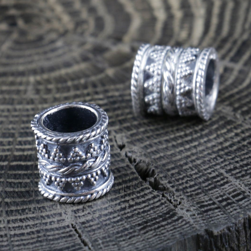 Viking Beard Bead - Sterling Silver | Norse / Nordic Beard Ring – Sons ...