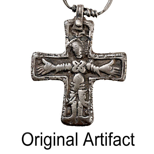 Viking Crucifix Replica - Bronze or Silver
