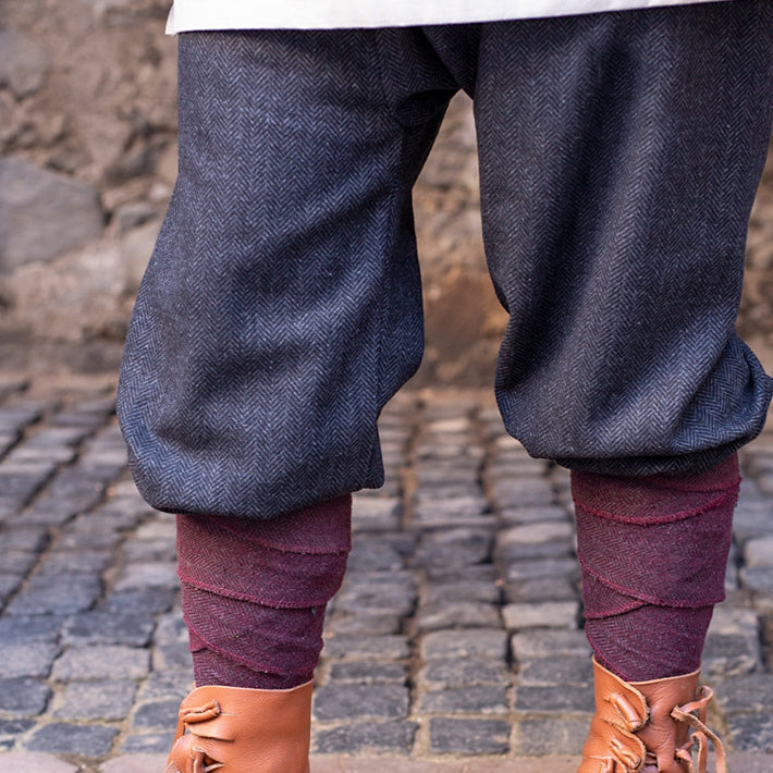 Wool Viking Pants, High Breeches / Trousers