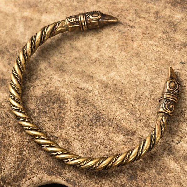 Scandinavian Ring of | – Sons Norse Viking / Bracelet Bronze Arm Bronze Vikings Solid