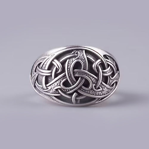 Viking Triquetra Ring | Bronze or Sterling Silver – Sons of Vikings