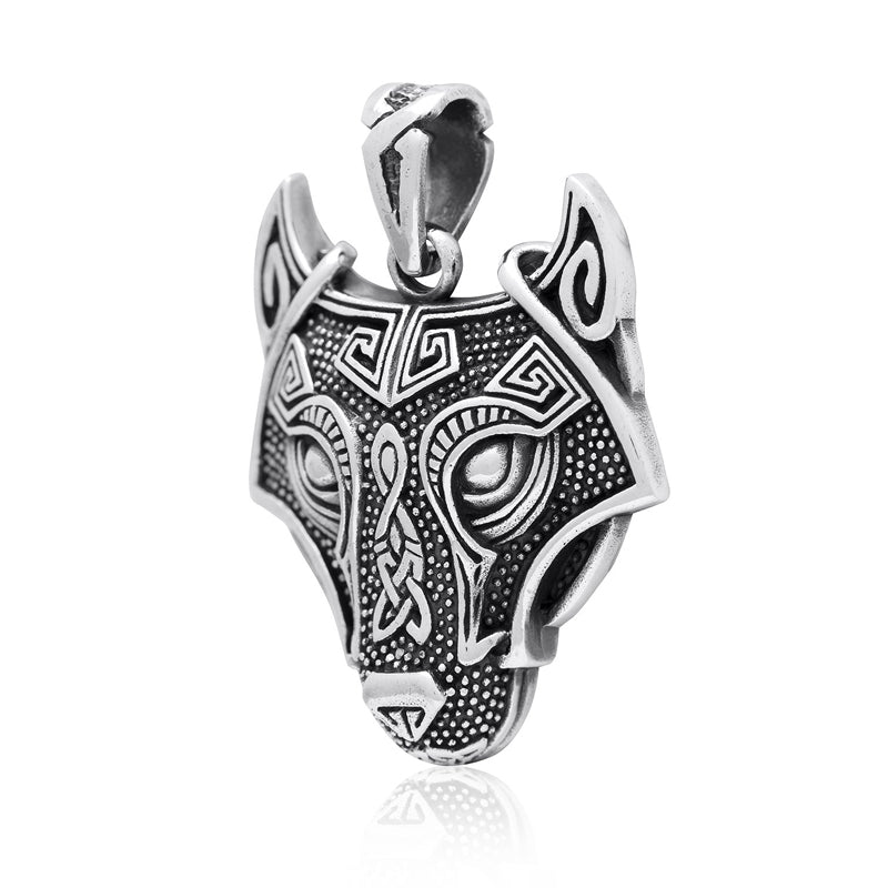 Viking Wolf - Sterling Silver