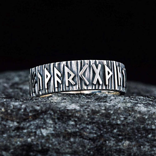 Wedding Rune Ring - Silver or Gold