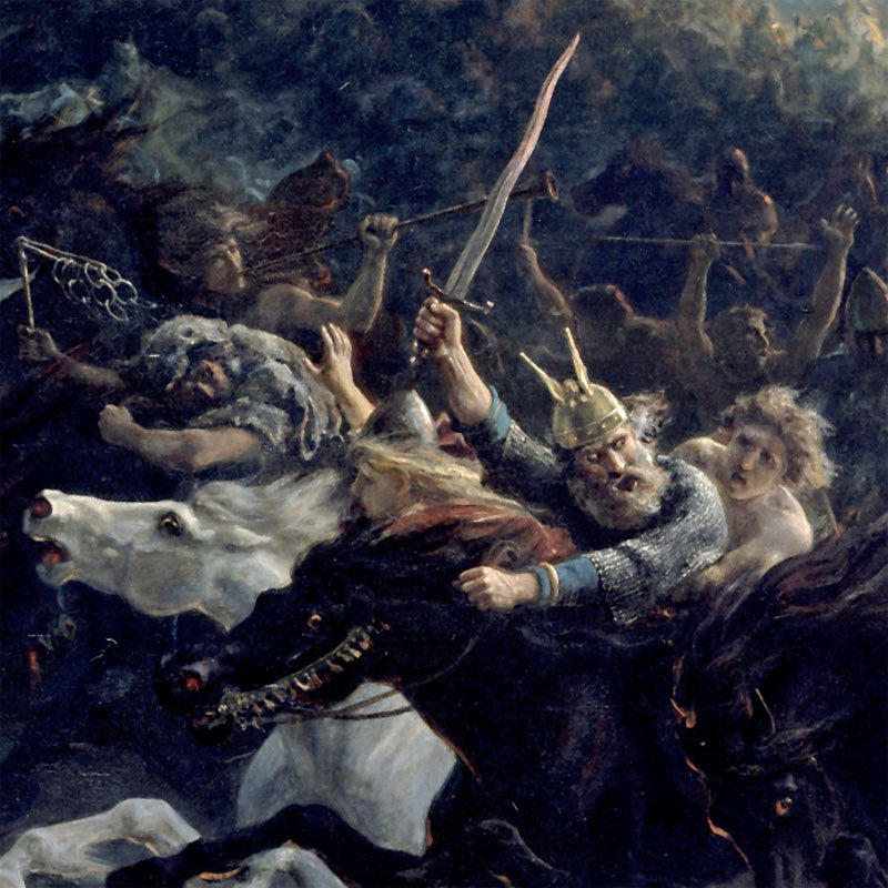 The Wild Hunt of Odin - Wall Tapestry