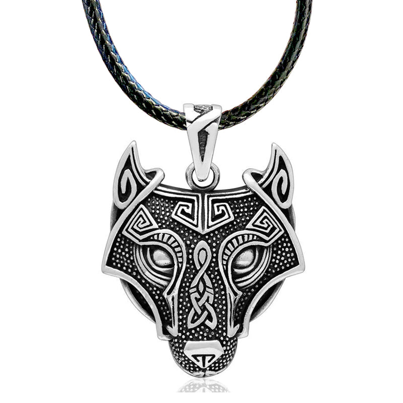 Viking Wolf - Sterling Silver