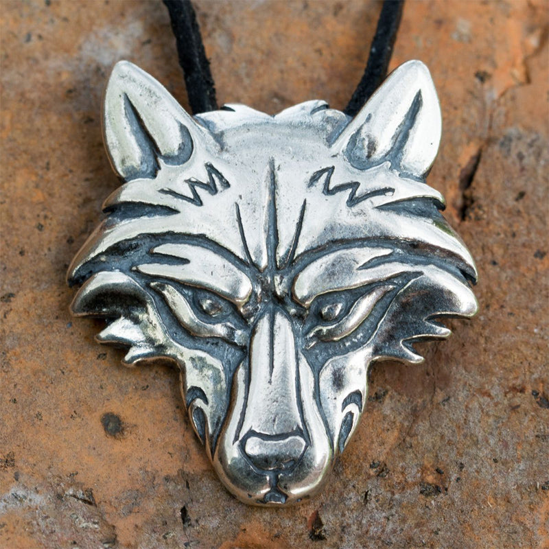 Wolf Pendant Sterling Silver / Wolf Necklace / Modern, Elegant Unisex  Jewelry - Etsy