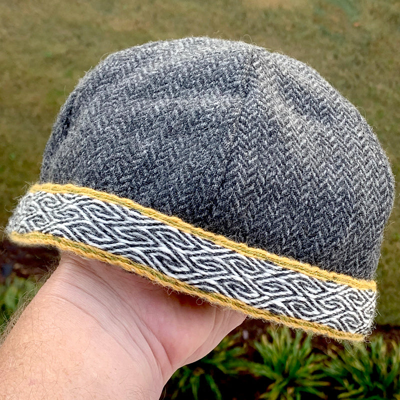 Grey Viking Cap - Wool