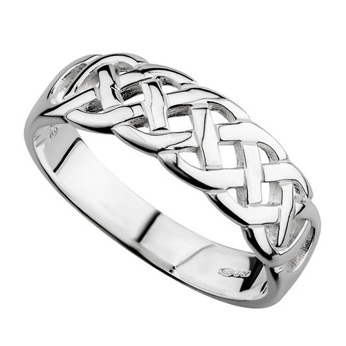 Woven Celtic Ring - Sterling Silver
