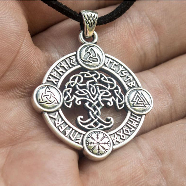 Yggdrasil Amulet - Sterling Silver or Gold