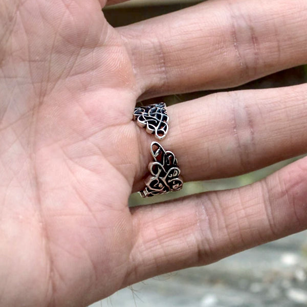 Yggdrasil Wrap Ring - Sterling Silver or Gold